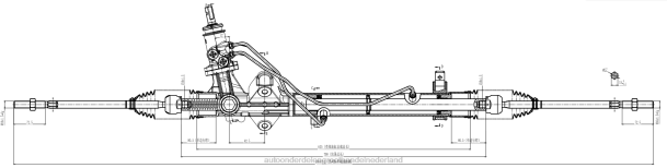 F4NV2845 - groothandel in auto-onderdelen - stuurbekrachtigingshuis a21r23-3400014 GAZ