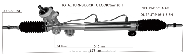 F4NV2712 - auto-onderdelen winkel - stuurbekrachtigingshuis 7836993l5 BUICK