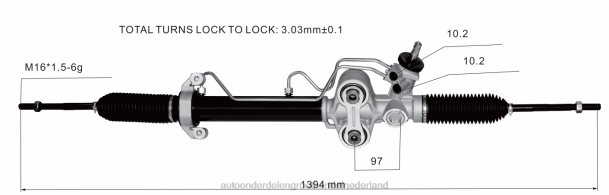 F4NV2695 - groothandel in auto-onderdelen - stuurbekrachtigingshuis 19330567 19133646 19207492 p15851001 CHEVROLET