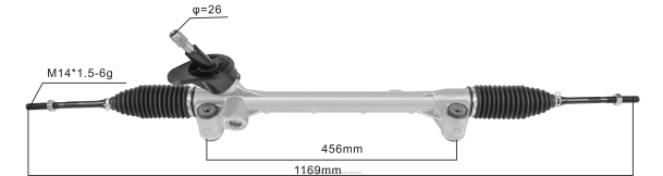 F4NV2701 - auto-onderdelen 24 - stuurbekrachtigingshuis 26257889 CHEVROLET