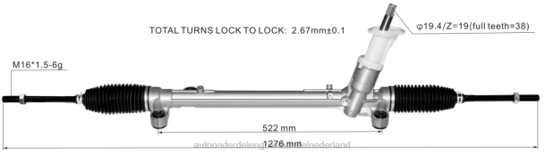 F4NV2674 - groothandel auto onderdelen Zwolle - stuurbekrachtiging lx6c3a500a1a lx6z-3504-ba FORD