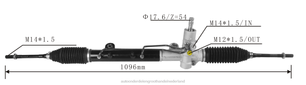 F4NV2797 - auto-onderdelen kopen - stuurbekrachtigingshuis 46450678 51891679 51990934 16900162s 7892504024209 FIAT
