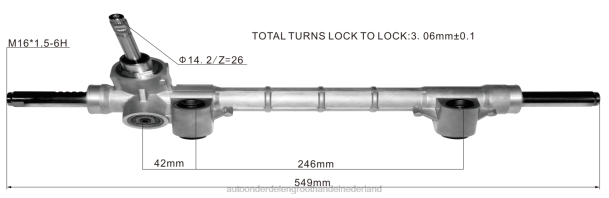 F4NV2799 - auto-onderdelen Duitsland - stuurbekrachtigingshuis 52044921 52044919 520449190 FIAT