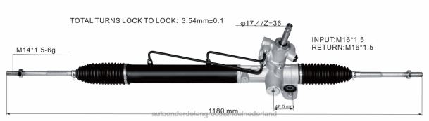 F4NV2541 - auto-onderdelen 24 - stuurbekrachtigingshuis 53601-slj-053 53601-slj-013 HONDA