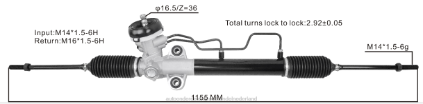 F4NV2738 - auto-onderdelen Wijchen - stuurbekrachtigingshuis 57710-25010 57710-25000 57710-25510 HYUNDAI/KIA