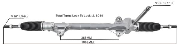 F4NV2755 - groothandel in auto-onderdelen - stuurbekrachtigingshuis 56500-s6000 HYUNDAI/KIA