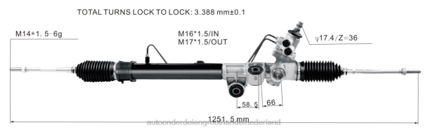 F4NV2603 - groothandel auto onderdelen Lochem - stuurbekrachtigingshuis 8-97943518-0 8-97944520-0 ISUZU