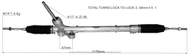 F4NV2635 - groothandel in auto-onderdelen - stuurbekrachtiging rack tk48-32-110a tk48-32-110b tk48-32-110c MAZDA