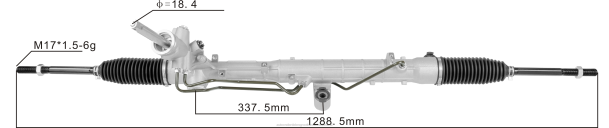 F4NV2639 - auto-onderdelen Duitsland - stuurbekrachtigingsrek bbm4-32-110 MAZDA