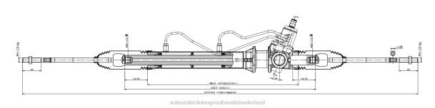 F4NV2564 - groothandel auto onderdelen Zwolle - stuurbekrachtigingshuis 490010w015 490010w010 NISSAN