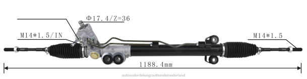 F4NV2573 - groothandel auto onderdelen Lochem - stuurbekrachtigingshuis 49001-cg101 NISSAN
