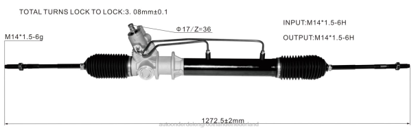 F4NV2602 - auto-onderdelen winkel - stuurbekrachtigingshuis 49001-2w305 NISSAN
