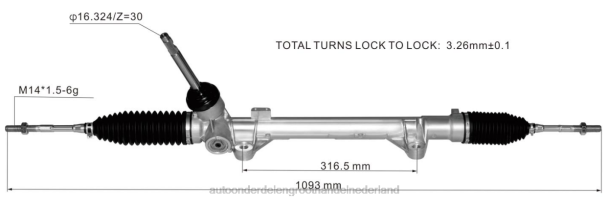 F4NV2806 - auto-onderdelen in de buurt - stuurbekrachtigingshuis 48001-8099r 480011626r RENAULT