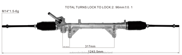 F4NV2808 - auto-onderdelen Wijchen - stuurbekrachtigingsrek 8200124407 8200565645 8200595934 8200124408 RENAULT