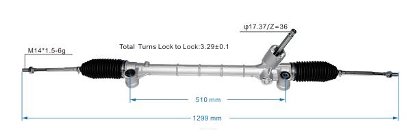 F4NV2622 - auto-onderdelen winkel - stuurbekrachtigingshuis 48500-m68p02 SUZUKI