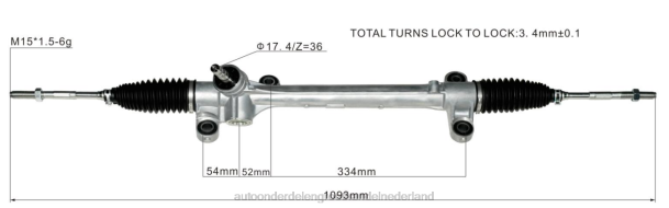F4NV2441 - auto-onderdelen 24 - stuurbekrachtigingshuis 45510-02640 TOYOTA