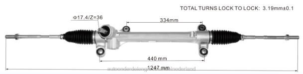 F4NV2442 - auto-onderdelen winkel - stuurbekrachtigingshuis 45510-02490 TOYOTA
