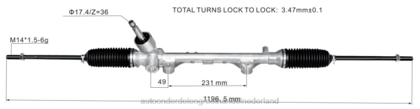 F4NV2467 - auto-onderdelen kopen - stuurbekrachtigingshuis 45510-bz350 TOYOTA