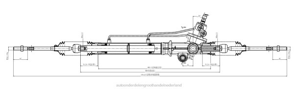 F4NV2468 - auto-onderdelen Wijchen - stuurbekrachtigingshuis 44250-0b020 TOYOTA
