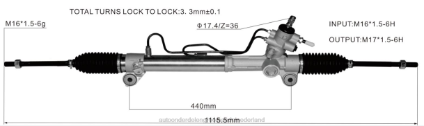 F4NV2474 - groothandel auto onderdelen Zwolle - stuurbekrachtigingshuis 44200-12770 TOYOTA