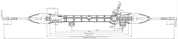 F4NV2480 - auto-onderdelen Almelo - stuurbekrachtigingshuis 45510-68010 TOYOTA