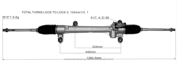 F4NV2512 - auto-onderdelen winkel - stuurbekrachtigingshuis 45510-28131 TOYOTA