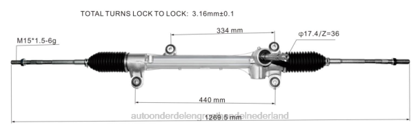 F4NV2514 - groothandel auto onderdelen Zwolle - stuurbekrachtigingshuis 45510-28220 TOYOTA