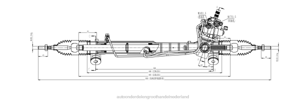 F4NV2522 - auto-onderdelen winkel - stuurbekrachtigingshuis 44200-50180 TOYOTA
