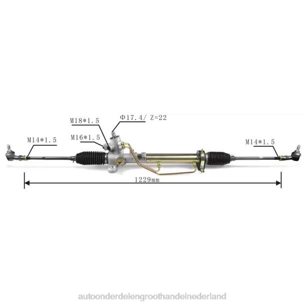 F4NV1471 - auto-onderdelen 24 - stuurbekrachtigingshuis 1h1422055 VOLKSWAGEN