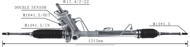 F4NV2421 - auto-onderdelen 24 - stuurbekrachtigingshuis 6r1423055d VOLKSWAGEN